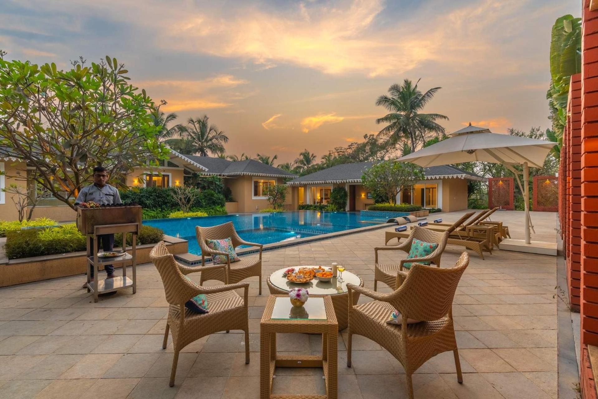 Stayvista At Amara Villa Luxury Collection With Private Pool & Gazebo 阿里巴格 外观 照片