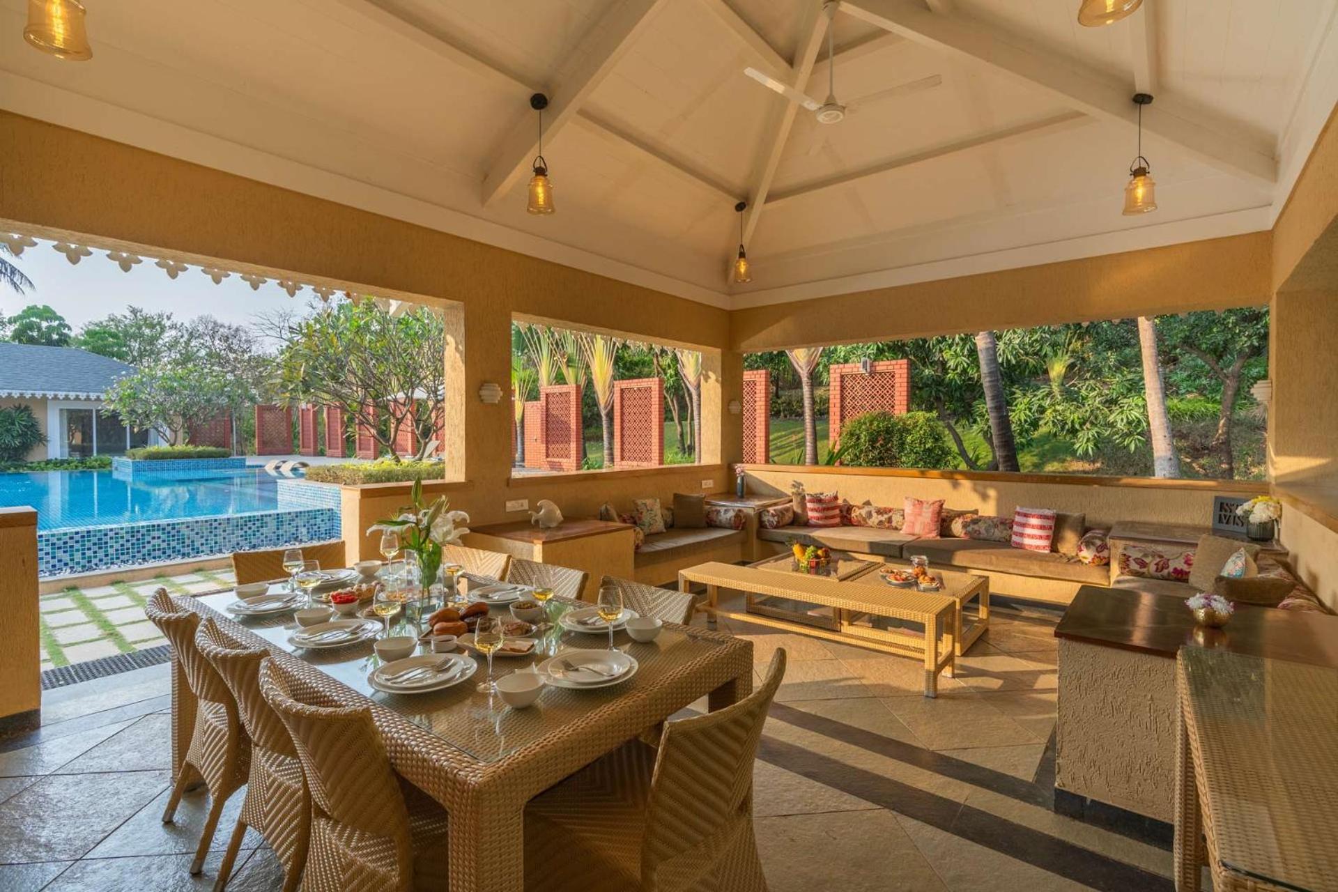 Stayvista At Amara Villa Luxury Collection With Private Pool & Gazebo 阿里巴格 外观 照片